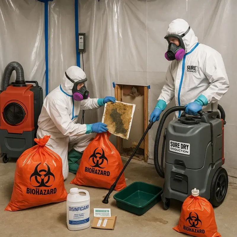 Contaminated Water Handling Protocols process in Bushyhead, OK